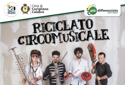 Il 12 aprile concerto band riciclato circo musicale