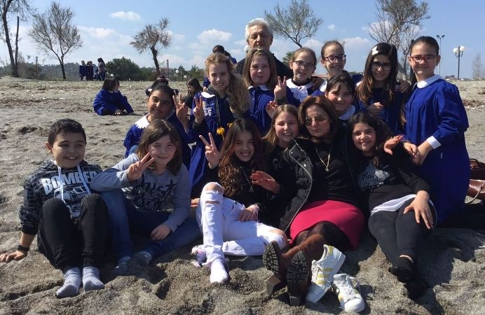 Gli alunni della scuola primaria “Via del Sole” hanno realizzato il percorso “Mare”