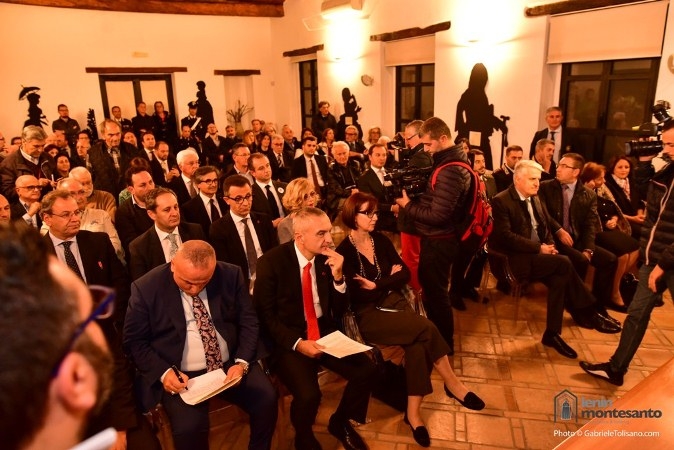 La città ha accolto il Presidente della Repubblica albanese