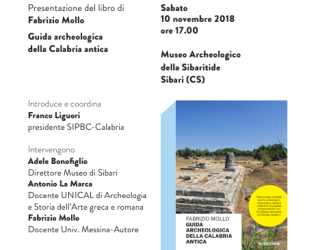 Al Museo di Sibari  la presentazione del libro di Fabrizio Mollo “Guida archeologica della Calabria antica”