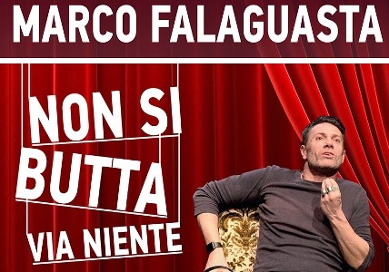Al Teatro Comunale Marco Falaguasta con lo spettacolo “Non si butta via niente”