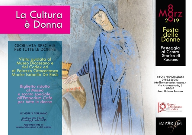 Museo diocesano e del Codex, l’8 marzo pacchetto speciale per la Festa delle donne