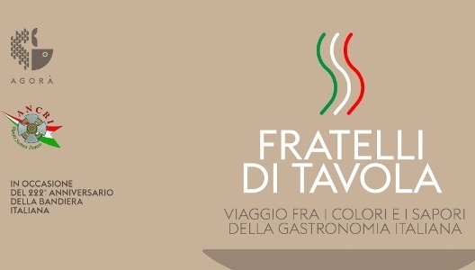 Lo chef Michele Rizzo con un Menù Tricolore per onorare i 222 anni della Bandiera italiana