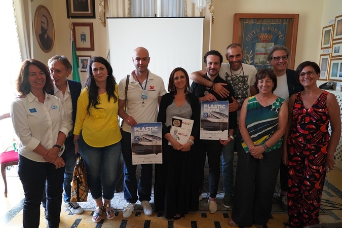 Plastic river, gettate le basi per la collaborazione tra Ecoross e Città di Pompei