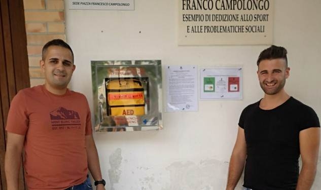 Installato defibrillatore in piazza Campolongo