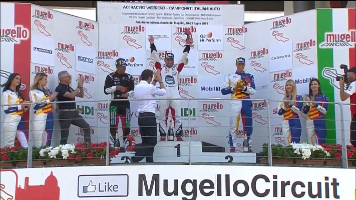 Doppia vittoria del calabrese Simone Iaquinta in Carrera Cup Italia