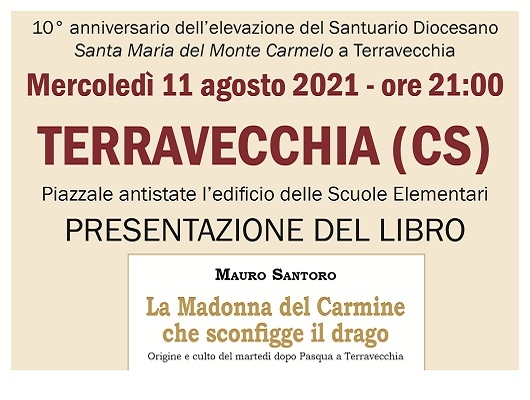 L'11 agosto la presentazione del nuovo libro di Mauro Santoro
