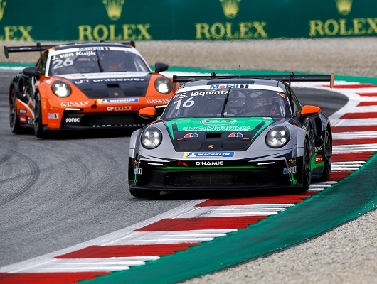 Prova confortante per il calabrese Simone Iaquinta a Spa nel Mondiale Porsche