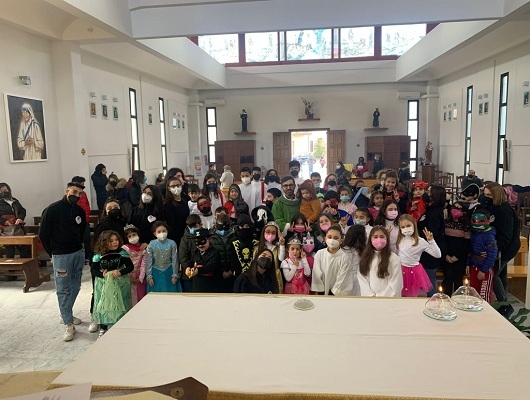 Carnevale in oratorio per i bimbi della parrocchia 