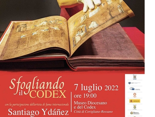 “Sfogliando il Codex” con l’artista Santiago Ydáñez
