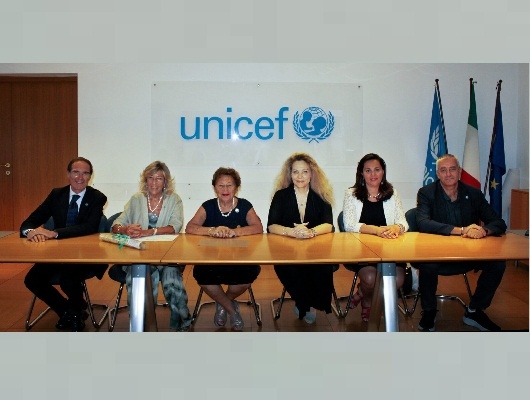 PINA AMARELLI RINGRAZIA UNICEF PER NOMINA