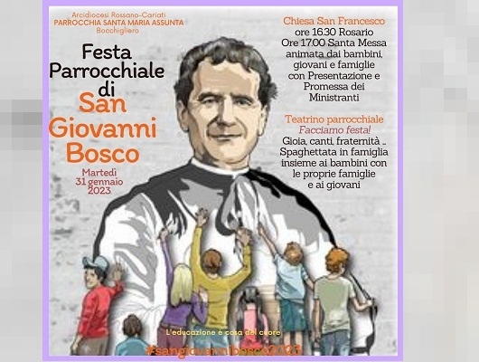 Don Bosco, il 31 gennaio varie iniziative della parrocchia