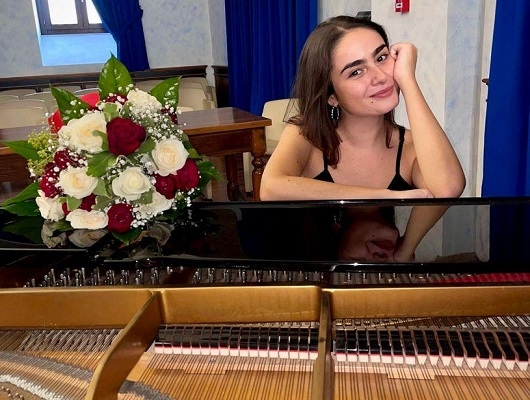 Recital della pianista Sofia Sguazzo nella Sala Mahler di Trebisacce