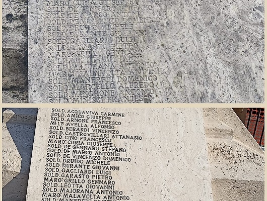 Torna a splendere il monumento ai caduti di Piazza Vittorio Veneto