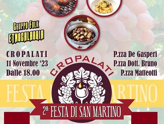 L'11 novembre la 2^ Festa di San Martino