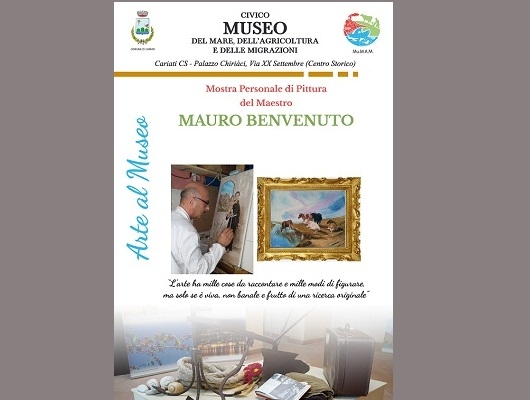 Al Civico museo Mumam di Cariati la mostra personale di Mauro Benevenuto