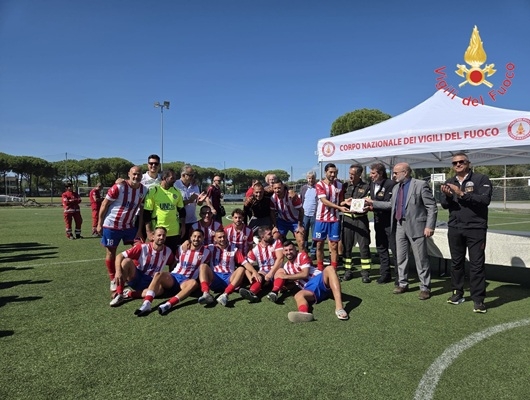 La rappresentativa regionale calabrese conquista il 23° Campionato Italiano VV.F. di calcio a 5