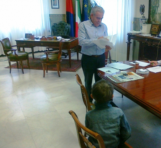 Caro Sindaco…Manuel, 7 anni, scrive al sindaco Vallone