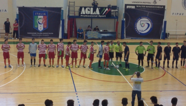 Finali nazionali allievi calcio a cinque: la Polisportiva Mirto Crosia batte il koas Futsal  8- 4