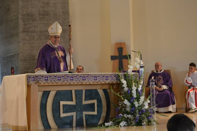 Il nuovo Arcivescovo per la prima volta nella parrocchia “San Francesco d’Assisi”