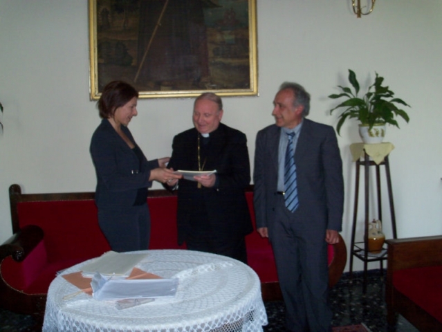 L’Amibec incontra il Vescovo di San Marco Argentano - Scalea