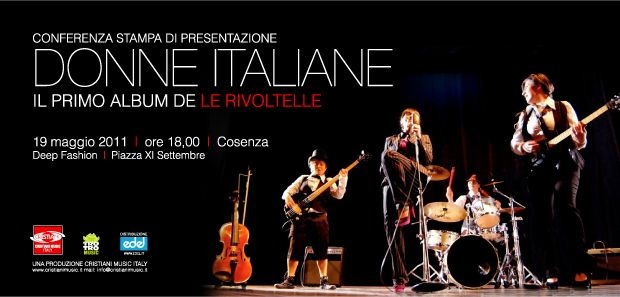 “Le rivoltelle” presentano il loro primo cd: “Donne italiane”