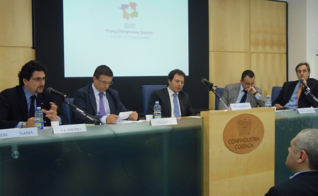 Confindustria, i giovani imprenditori a Toronto