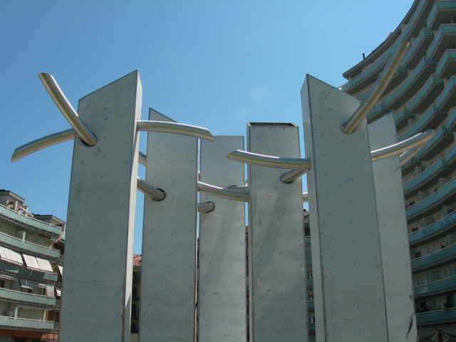 Inaugurata ieri una nuova scultura di Massimo Ghiotti sull’ex area Metec