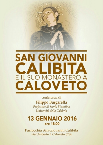 San Giovanni Calibita e il suo monastero a Caloveto, oggi un incontro culturale