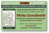 Giovedì presentazione del volume “Le stagioni dell’anima” di Mirko Grandinetti