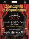 Stasera Concerto di Capodanno della Banda musicale “G. Puccini – Città di Crosia”