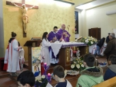 L’Arcivescovo Satriano per la prima volta nella parrocchia “San Giovanni Battista”