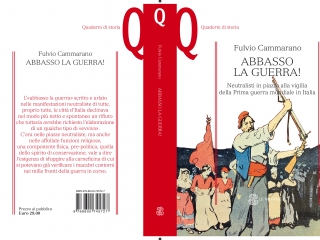 Il 16 marzo la presentazione del libro sulla neutralità italiana (1914-15)