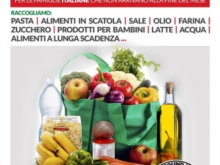 CasaPound organizza raccolta alimentare per le famiglie italiane in difficoltà