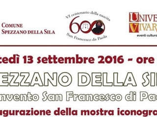 Il 13 settembre inaugurazione della mostra iconografica su San Francesco di Paola