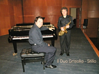Il duo Luigi Grisolia (sassofono) – Luigi Stillo (pianoforte) in concerto al teatro Umberto