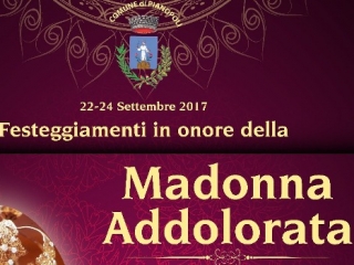 Partono i festeggiamenti in onore della Madonna Addolorata