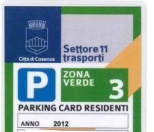 Dall'8 gennaio le domande per il rinnovo delle parking card