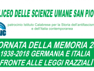 Giornata della Memoria 2018, iniziativa del Liceo delle Scienze umane “San Pio X”