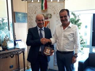 Enzo Bruno ha incontrato il nuovo presidente della Sezione di controllo della Corte dei Conti, Vincenzo Lo Presti