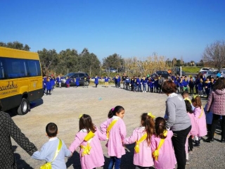 Nuovo scuolabus, svolta ricca cerimonia inaugurale nell’ambito di “Cultura sociale 019”