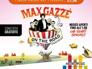 Max Gazzè on the road arriva al Metropolis con un concerto gratuito