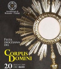 La Festa del Corpus Domini diocesana verrà celebrata a Spezzano Albanese