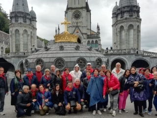La comunità parrocchiale di Mandatoriccio Mare in pellegrinaggio a Lourdes