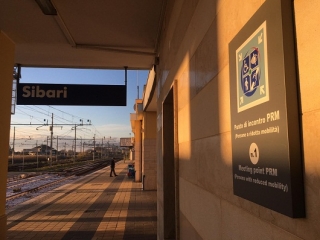 Abate: Al via la sala blu nella stazione ferroviaria di Sibari