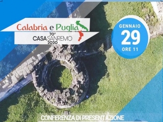 Calabria e Puglia a Casa Sanremo 2020, la presentazione