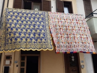 San Cataldo, coperte da balconi di tutt’Italia