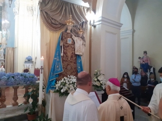 L’Arcivescovo affida alla Madonna del Carmine la città di Sersale