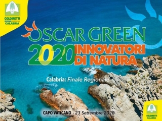 Coldiretti Premio Oscar Green 2020: il 23 settembre gran finale regionale a Capo Vaticano