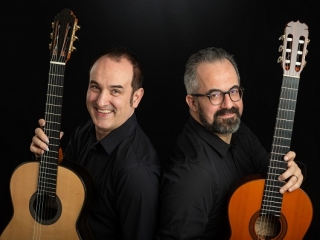Al Rendano, per la stagione dell'Associazione Quintieri, il duo di chitarre Saggese-Tampalini